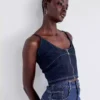Stylish denim tops for women