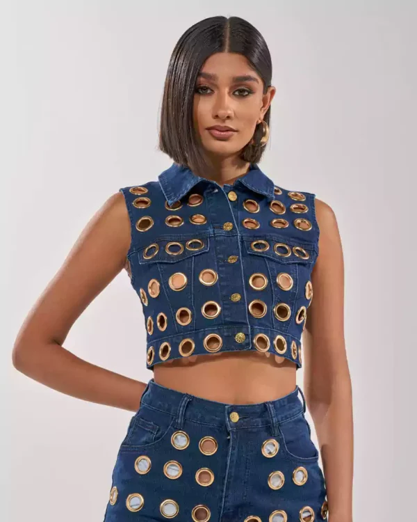 Stylish denim tops for women