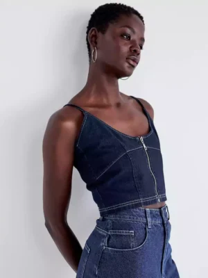 Stylish denim tops for women