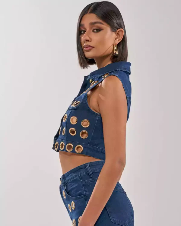 Stylish denim tops for women