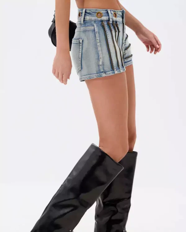Western denim shorts Western denim shorts