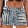 Western denim shorts Western denim shorts