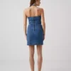 Womens dark denim dress