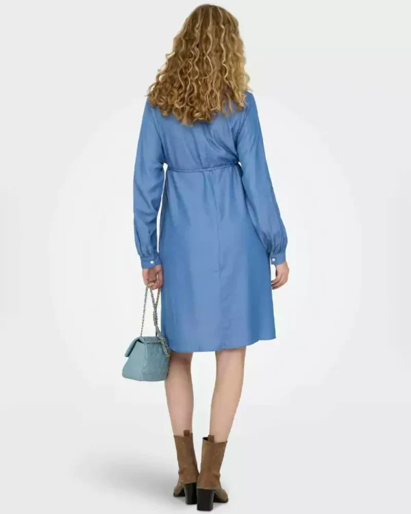 Womens midi denim dress Womens midi denim dress