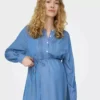 Womens midi denim dress Womens midi denim dress