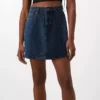 Womens mini skirt denim