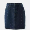 Womens mini skirt denim