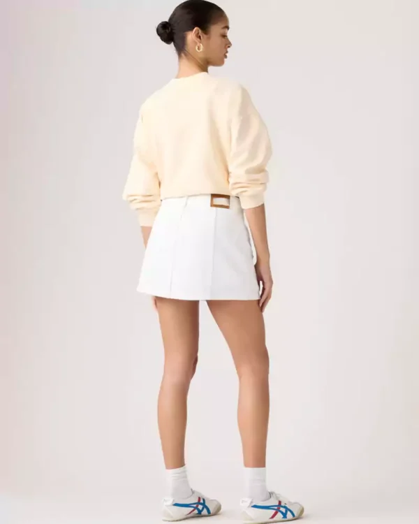Womens skort denim