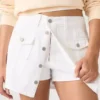 Womens skort denim