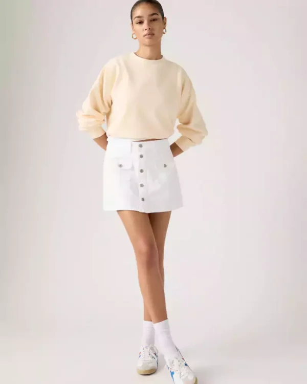 Womens skort denim