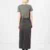 black denim skirt stretch black denim skirt stretch