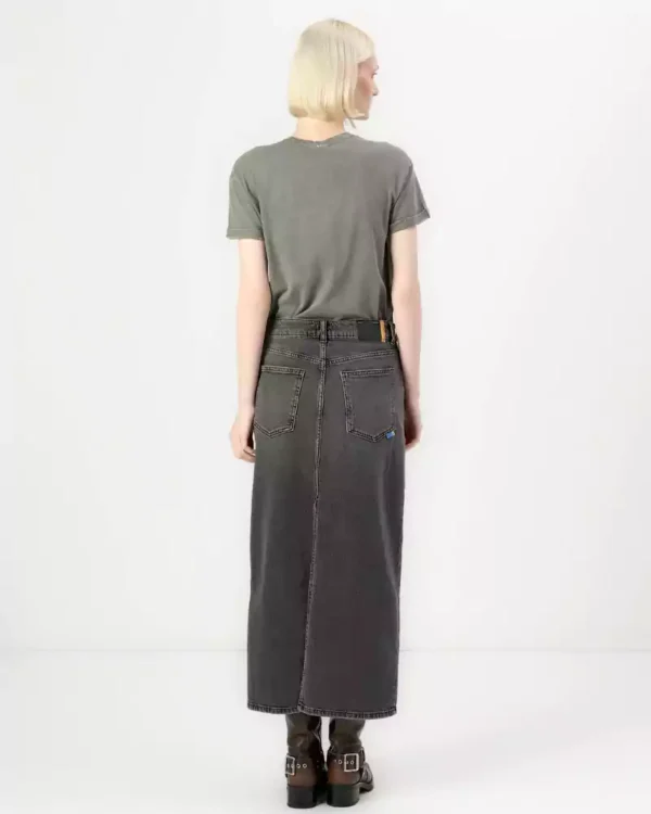 black denim skirt stretch black denim skirt stretch