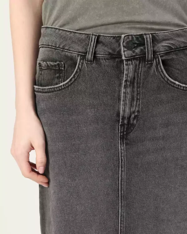 black denim skirt stretch black denim skirt stretch