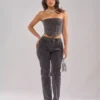 womens denim corset top womens denim corset top