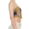 Bustier denim crop top Bustier denim crop top