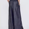 Dark denim high waisted jeans