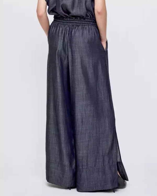 Dark denim high waisted jeans