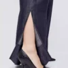 Dark denim high waisted jeans