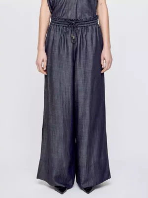 Dark denim high waisted jeans