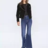Denim flare jeans