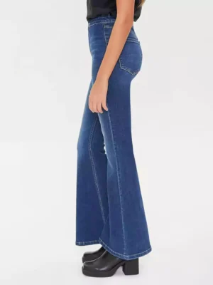 Denim flare jeans