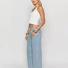 Denim low rise jeans Denim low rise jeans