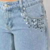 Denim low rise jeans Denim low rise jeans