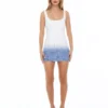 Denim shirt mini dress