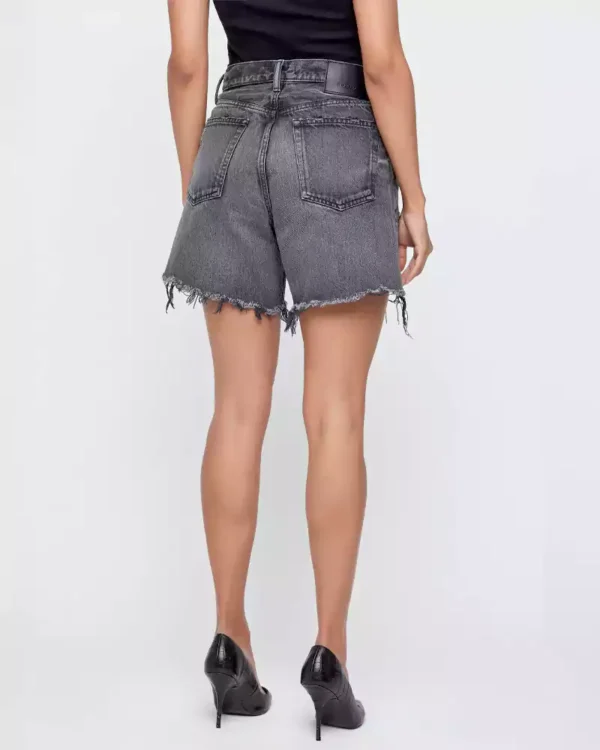Denim shorts long women