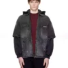 Denim trucker jacket men