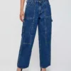 Funky denim jeans