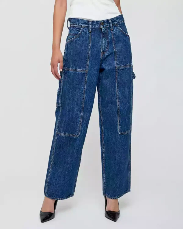 Funky denim jeans