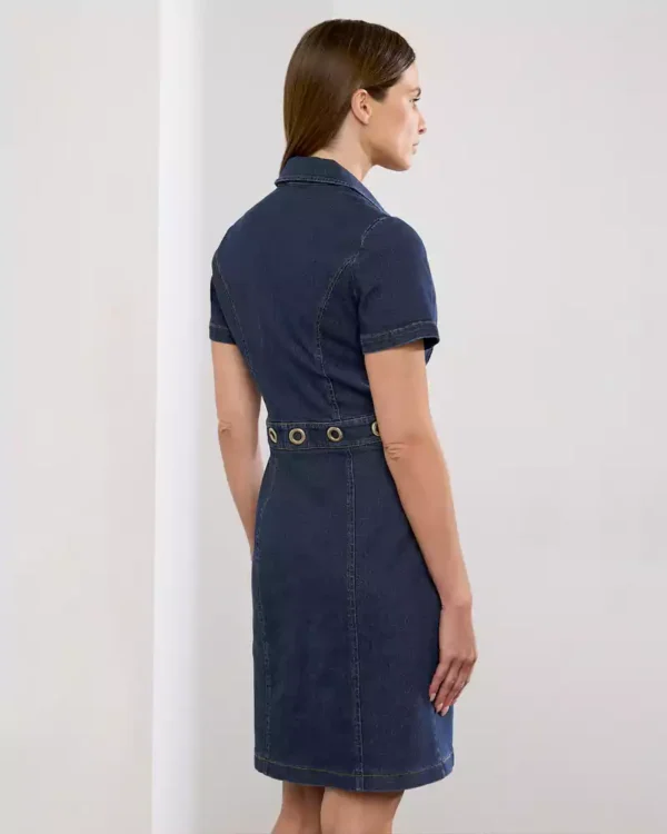 Indigo blue denim