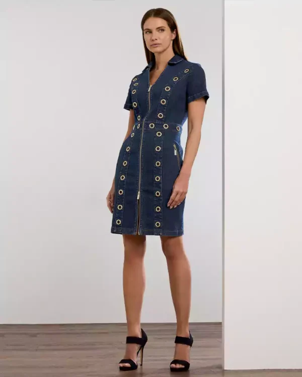 Indigo blue denim