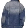Stone wash denim jacket