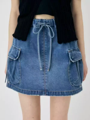 Womens blue denim skirt Womens blue denim skirt