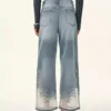 Denim cropped jeans Denim cropped jeans