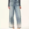 Denim cropped jeans Denim cropped jeans