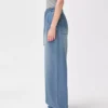Denim faded jeans