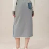 Denim midi skirt Denim midi skirt