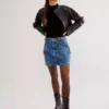Denim mini skirt women Denim mini skirt women