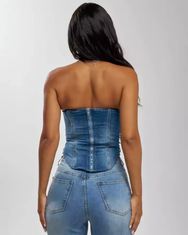 Denim tears rhinestone zip up Denim tears rhinestone zip up
