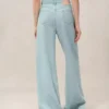 Denim wide leg jeans women Denim wide leg jeans women
