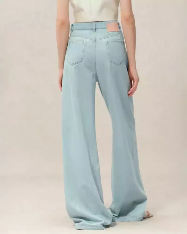Denim wide leg jeans women Denim wide leg jeans women
