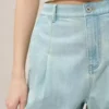 Denim wide leg jeans women Denim wide leg jeans women