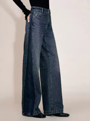 Two toned denim jeans