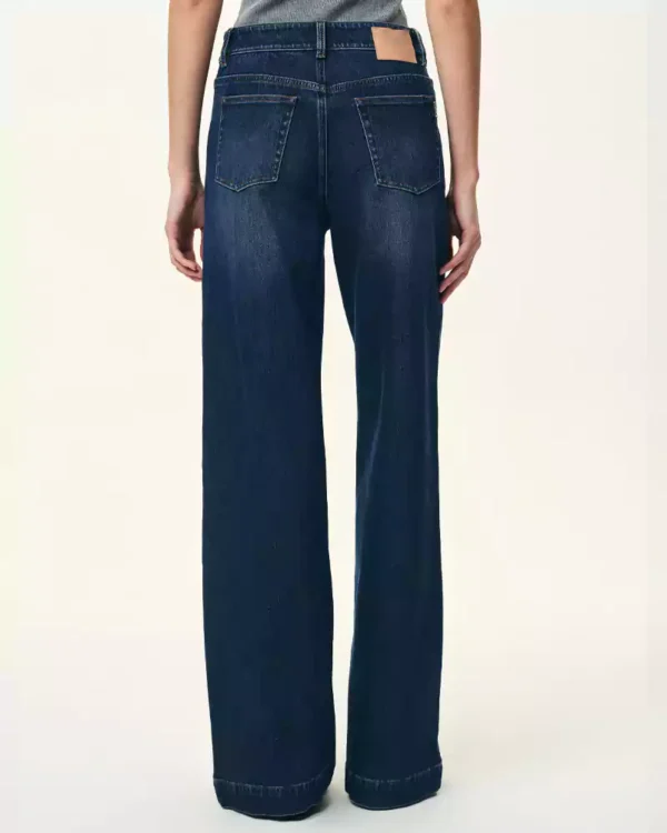 Wide leg denim pants women Wide leg denim pants women