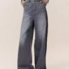 womens denim baggy jeans