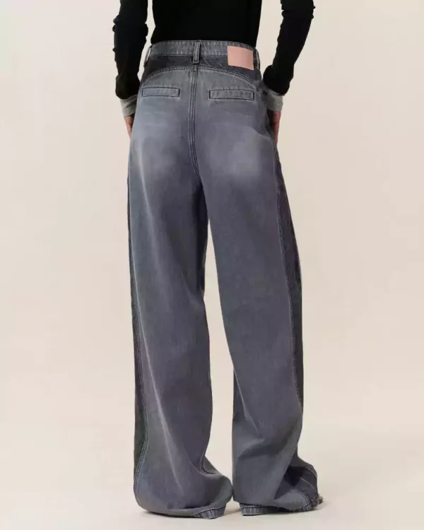 womens denim baggy jeans
