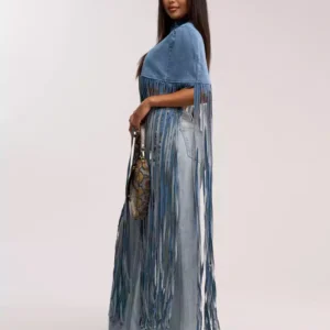Denim blouse for women